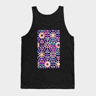 Peace and stars rosegold jewel tones Tank Top